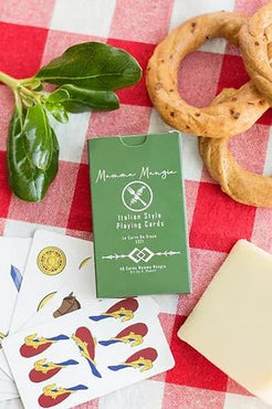 Scopa Cards - Mamma Mangia